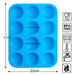 Grupo Dos Silicone Muffin Mold 12 Cups 29 X 22 Cm 1