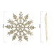 12pcs Christmas Snowflake Gold Ornaments Tree Decoration CoLG 4