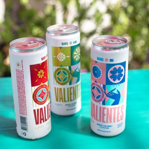 Valientes White Vermouth with Soda Can x6 355ml La Fuerza 2