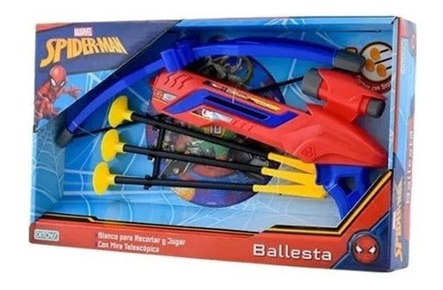 Spiderman Crossbow Gun with Target and Arrow Ditoys 0