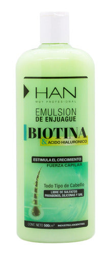 Han Biotina Acido Hialuronico Emulsion Enjuague Anticaída 0