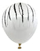 Tu Mundo Zebra Print Latex Balloons Radio 12 1