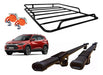 Nesbet Accesorios Roof Railing Bars for Chevrolet Tracker + Cargo Basket + 2 Tie Straps 0