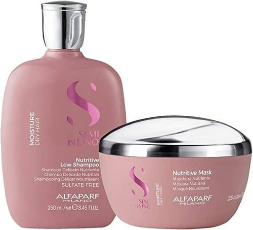 Alfaparf Milano Moisture Nutrition Kit, Shampoo and Mask 0