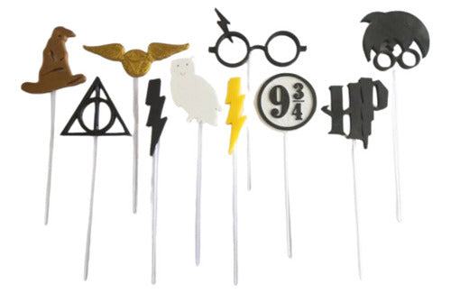 BResolving Harry Potter Cupcake Muffins Topper - Set of 10 0