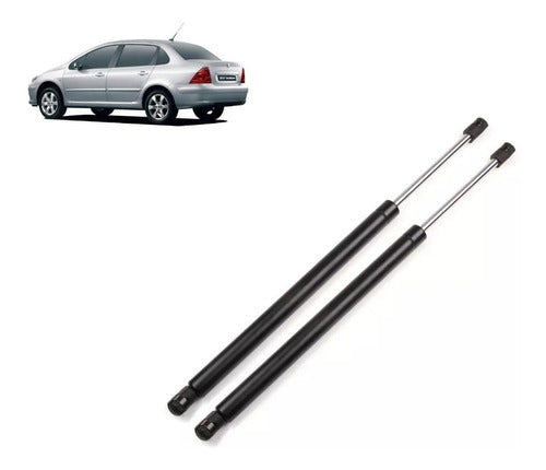 Peugeot Liftgate Shock Absorber Set for 307 Sedan 4P 0