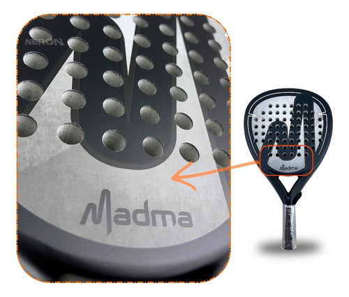 Madma Pro Label Carbono 3k Padel Racket 5