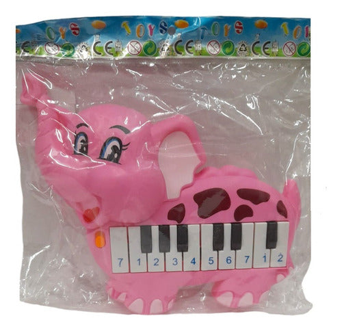 Generic Elephant-Shaped Musical Piano - Battery Operated 3