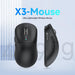 MAMBASNAKE Wireless Mouse Attack Shark X3 Gaming Black 1