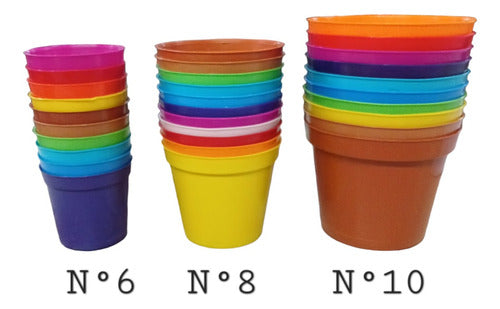 Filomena Plastic Cultivation Pot Number 10 (Pack of 50) 1