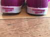 OshKosh Imported Shoes Size 27 and 28. Fuchsia and Silver 2