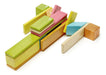 Tegu Magnetic Wooden Block Set 24 Pieces, Tints 4