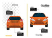 Rear Bumper Reinforcement for Volkswagen Quantum Imported 2