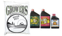 Growers Super Soil 50lt Con Top Crop Veg Bloom 1lt Bud 250ml 0