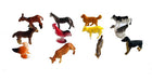 Set of 24 Rubber Animals - 2 Tubes, Dinos, Jungle or Farm 1