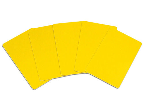 Tarjetas Pvc Doradas 86x54mm Sin Impresion Zebra Pack 10u 4