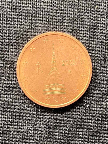 Italy - 2 Euro Cent - Year 2002 - Km #211 - Cupola 2
