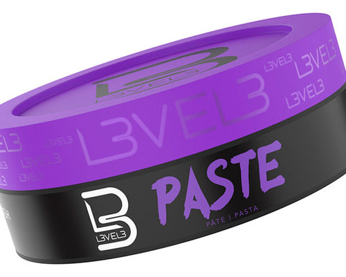 Level 3 Paste Pasta De Fijación Acabado Mate Pelo 150ml 4