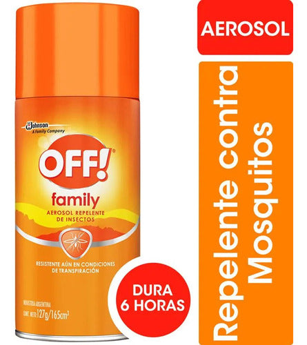OFF! Family Mosquito Repellent Aerosol Orange 4