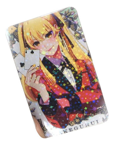 Sticker Holografico Sube Autoadhesivo Anime Kakegurui Y2k 0