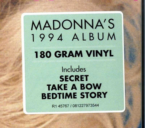 Madonna Vinilo Bed Time Stories Europeo Version Gatefold 1