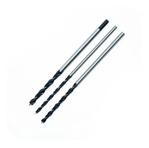 Helical Drill Bit Set for Wood 8/10/12 mm x 30 cm 0