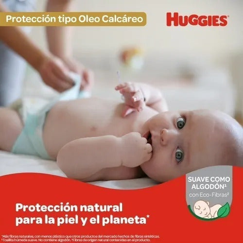 Toallas Humedas Huggies Con Oleo Calcareo Deluxe 80 Pack X 4 4