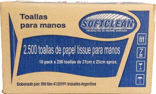 Soft Clean White Special Interleaved Paper Towels Box 0