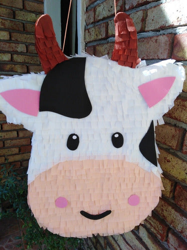 Piñata Vaca Lola Granja Infantil 3