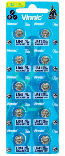 200 X Pilas Vinnic L736f Lr41 Ag3 192 San Martin Caseros 0