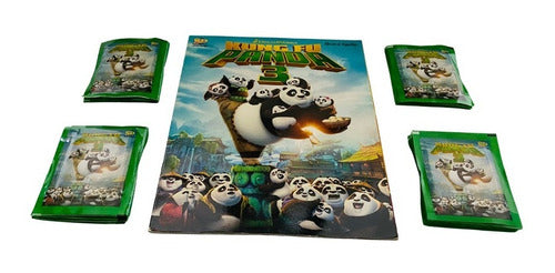 Kung Fu Panda Album - Pack 1 Album + 100 Sticker Packs 1