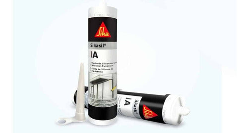 Sika Transparent Acetic Silicone Sealant Cartridge I/E 0