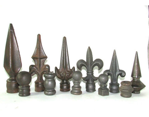 Incaica Iron Fence Tip Decoration 2