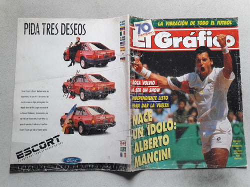 El Gráfico Nº 3633 Mayo 1989 Independiente Racing - Boca 6