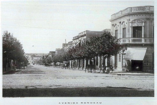 Montevideo Antiguo - Av. Rondeau Año 1900 - Lámina 45x30 Cm 0