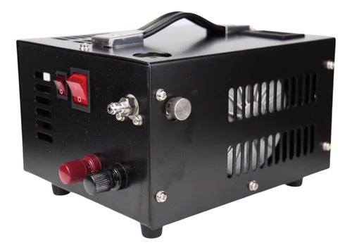 Topa Portable Mini Compressor for PCP 12V 220V 300bar 2