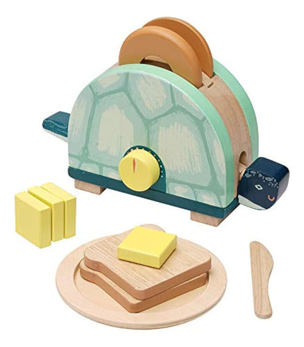 Manhattan Toy Toasty Turtle Toddler & Kids Pretend Play Cook 0