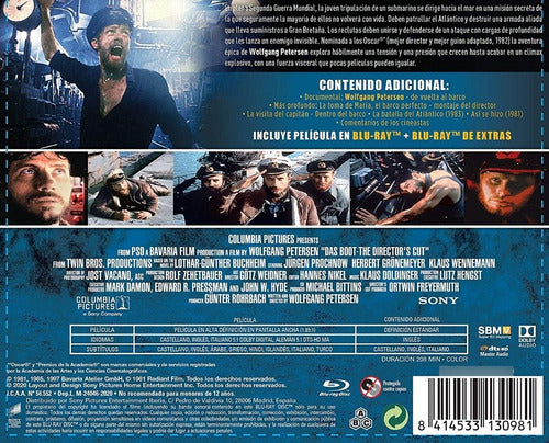 Blu-ray Das Boot / El Barco / Director's Cut 1