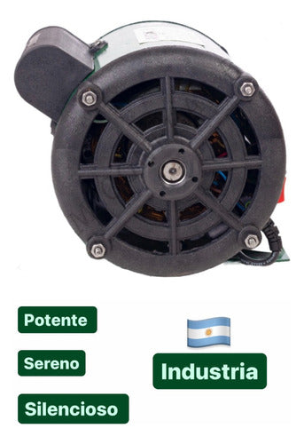 Motor Para Hormigoneras Trompitos Mezcladoras 500w Mas Polea 5