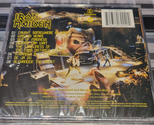 Iron Maiden - Somewhere In Time - CD News Remast #cdspaternal 1