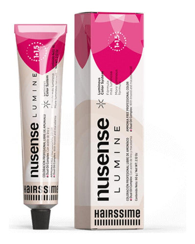 Hairssime Nusense Lumine S/Ammonia X 60 G - N°5.1 Ash Light Brown 0