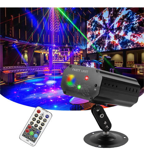 Yiixuyo Party Disco Strobe Laser Lights Red Green 1