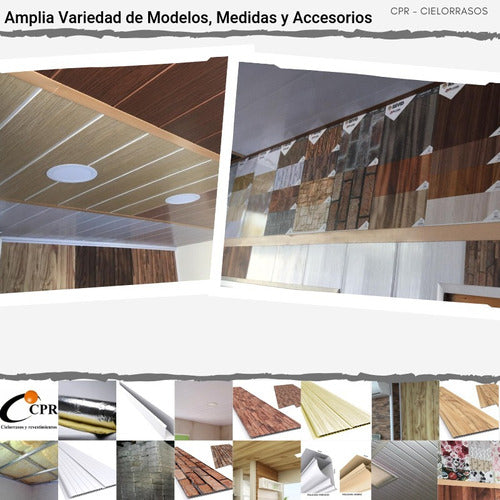 Plasbil Tablas De Pvc Blanco Liso 4 Mts 10mm Junta Seca 1