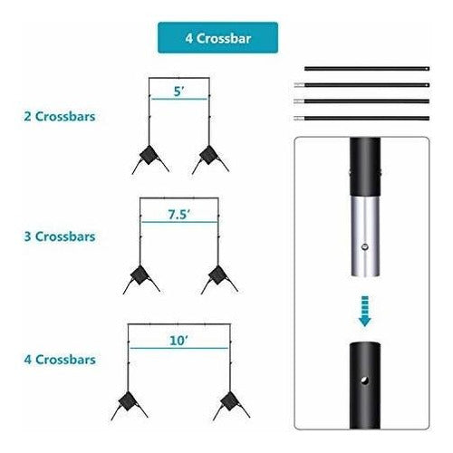 Sistema De Soporte De Fondo Para Estudio Fotografico 1