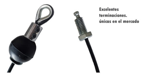 Cable De Acero Multigym 5,20mt Tornillo Element Pro Svg 1