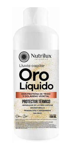 Oro Líquido X1 Litro Protector Térmico Pre Plancha Luxury 0