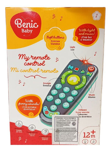 Benic Interactive Remote Control with Lights and Sounds - Batteries Included 1