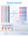 Smallbudi Mechanical Pencil Set 6 Pieces 0.9 mm, Mechanical Pencils with 3 Erasers 4