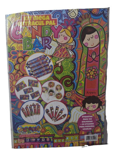 Set De Candy Bar Tematica Virgencita Para 120 Golosinas 0