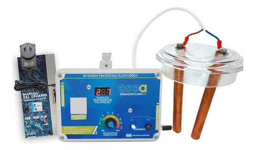 Ionizer for Pools, Spas, and Aquatic Centers. Model 80V 0